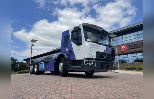 Nuevo modelo de camión Renault en la gama de Camiones eléctricos Z.E